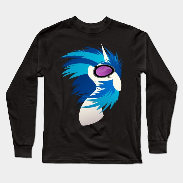 Vinyl-Scratch glasses Long Sleeve T-Shirt by RarieDash